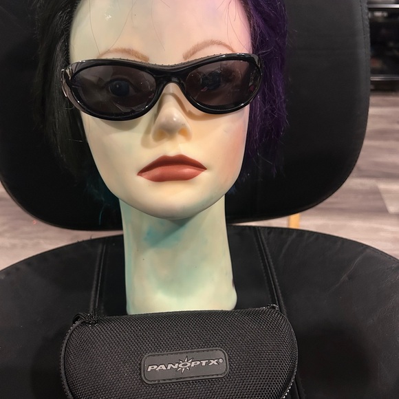Panoptx Black Sunglasses for bike or motorcycles rides unisex main image 6